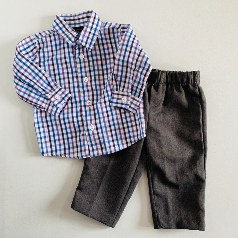 Nautica Shirt & Pants Set